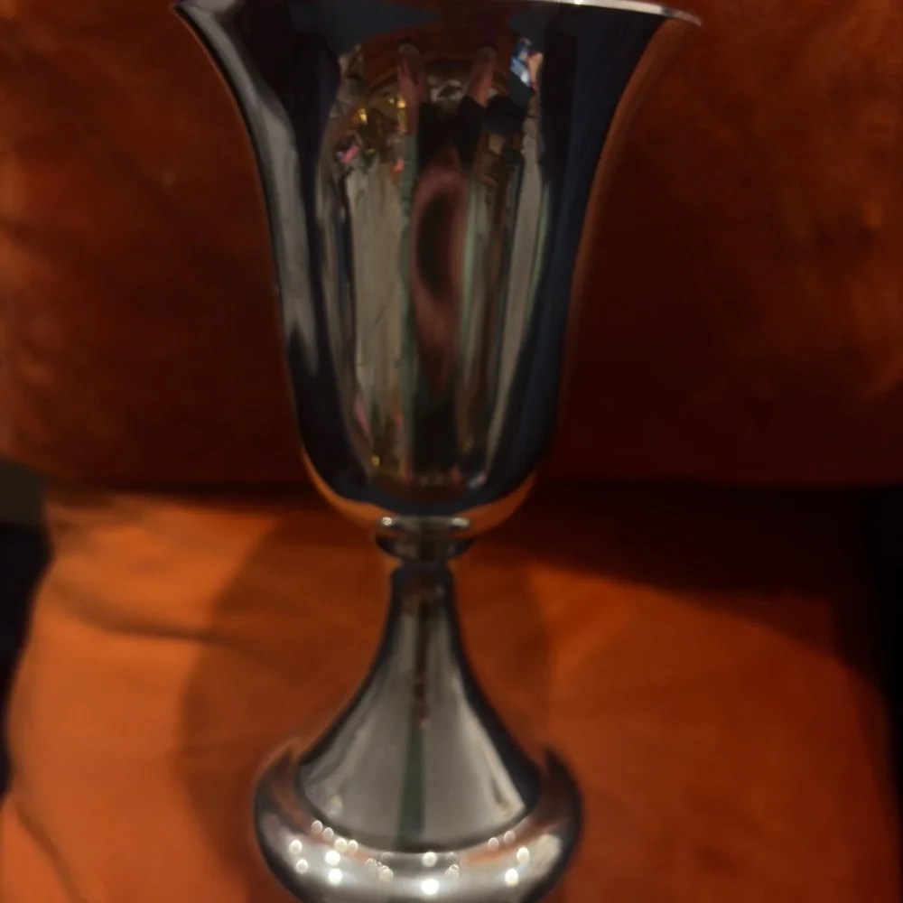 Empire Pewter Silver wine Goblet